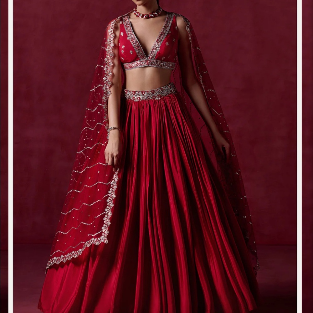 Red Lehenga Set